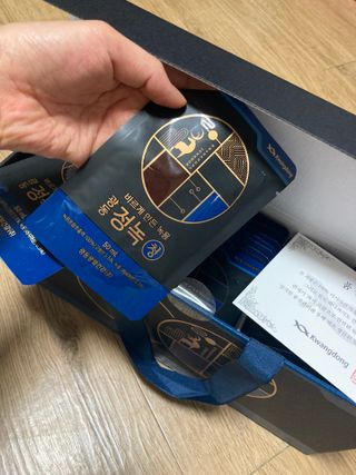 광동생활건강 [광동] 바르게 만든 녹용, 광동정녹청 — 5점을 준 리뷰어가 2022년 1월 올린 사용 사진