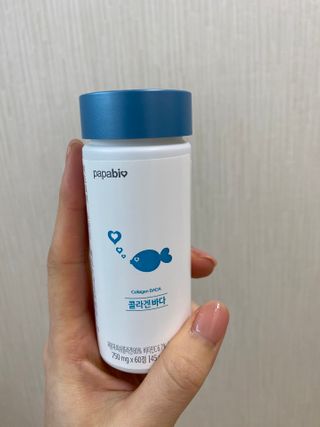 파파비오랩 승무원 콜라겐 콜라겐바다 — 5점을 준 리뷰어가 2020년 12월 올린 사용 사진