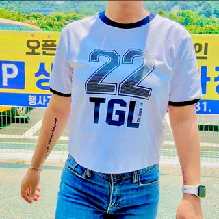 더그린랩 WOMEN SPORTY 22 CROP SHORT SLEEVE — 5점을 준 리뷰어가 2023년 6월 올린 사용 사진
