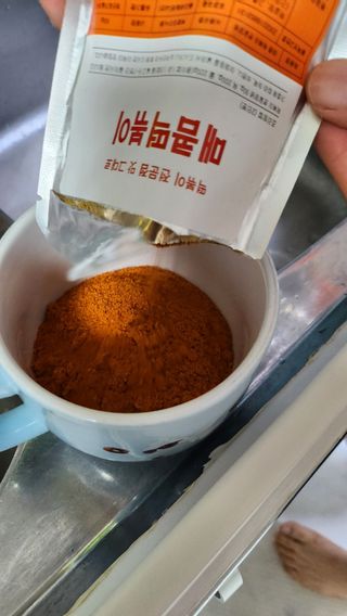 (주)성경순만두 곤약만두.콘치즈만두,삼각당면만두,당면 야끼만두,대구전통 납작만두,떡뽁이 매콤소스,달콤소스 — 5점을 준 리뷰어가 2023년 4월 올린 사용 사진