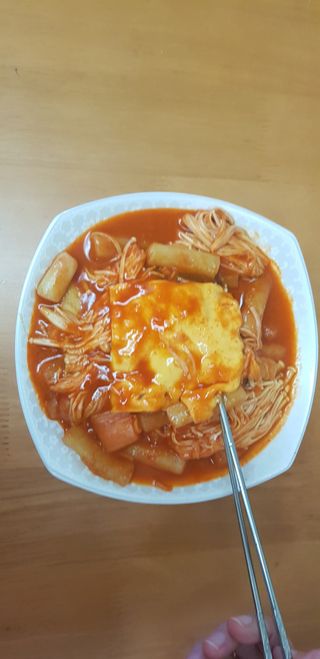 응큼떡볶이 — 5점을 준 리뷰어가 2021년 3월 올린 사용 사진