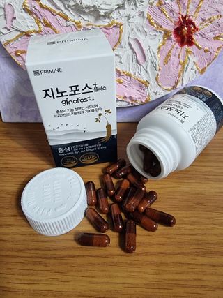 프리마인 홍삼의 강력한 에너지, 이제는 흡수율을 높인 최첨단 캡슐로 간편하게 초고속 충전하세요. — 5점을 준 리뷰어가 2022년 4월 올린 사용 사진