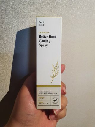 달리프 클로렐라 베러 루트 쿨링 스프레이 100ml — 4점을 준 리뷰어가 2021년 3월 올린 사용 사진