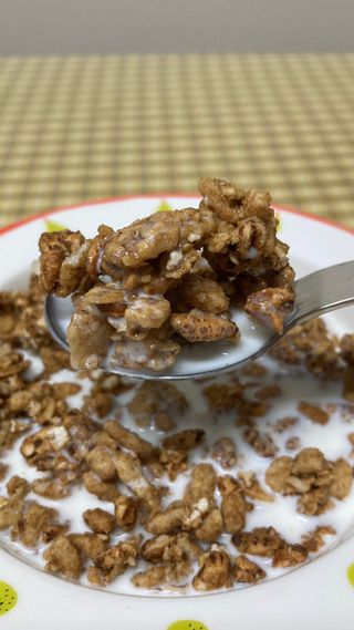 맛있게 먹어도 당 1g 대, 오!그래놀라 저당 통보리 — 5점을 준 리뷰어가 2025년 1월 올린 사용 사진
