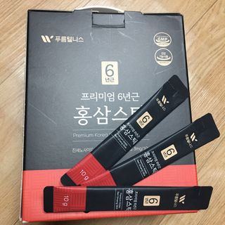 [푸름웰니스] 프리미엄 6년근 홍삼스틱 3mg x 100포 — 5점을 준 리뷰어가 2022년 3월 올린 사용 사진