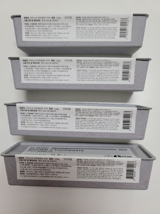 닥터노아 네추럴/네추럴 F 치약 4ea — 5점을 준 리뷰어가 2021년 4월 올린 사용 사진