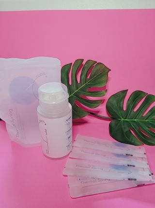 설랩수앤슈, 직접 만들어 쓰는 아기 물티슈 — 5점을 준 리뷰어가 2021년 8월 올린 사용 사진