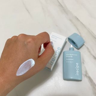 아이레시피 마일드 히알루로닉 모이스트 업 선스크린 SPF50+ PA++++ — 5점을 준 리뷰어가 2023년 6월 올린 사용 사진