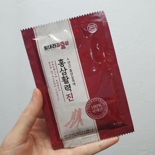 힘내라김홍삼 홍삼활력진 50ml x 5포 — 5점을 준 리뷰어가 2021년 3월 올린 사용 사진
