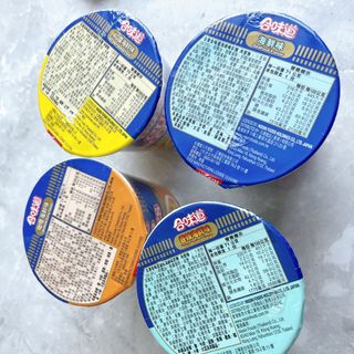 NISSIN 닛신 컵누들  4종 - 씨푸드오리지날, 씨푸드 스파이시, 씨푸드 커리, 씨푸드 XO소스 — 5점을 준 리뷰어가 2022년 5월 올린 사용 사진