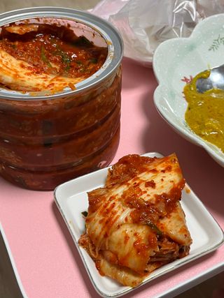 셰프애찬 알배기 겉절이 김치 1kg — 5점을 준 리뷰어가 2022년 9월 올린 사용 사진