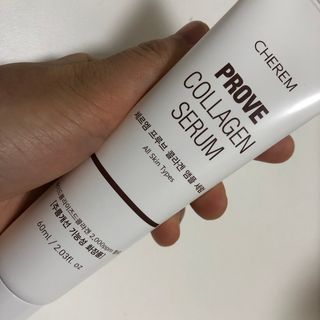 체르엠  프루브 콜라겐 앰플세럼 60ml 1병 — 5점을 준 리뷰어가 2022년 2월 올린 사용 사진