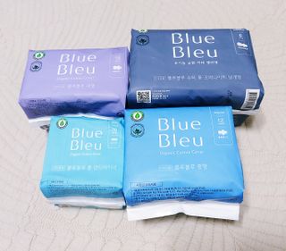 블루블루 유기농 순면 커버 생리대 — 5점을 준 리뷰어가 2021년 1월 올린 사용 사진