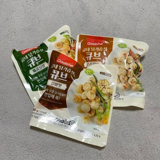 굽네몰 굽네 닭가슴살 큐브 3종 9팩 — 5점을 준 리뷰어가 2021년 11월 올린 사용 사진