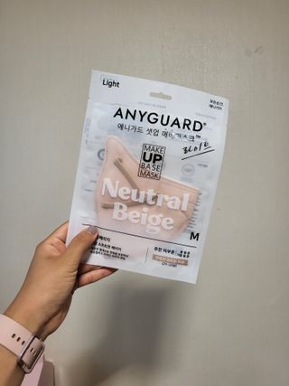 [애니가드] 셋업 메베마스크라이트  (대형 4컬러 + 중형 4컬러) — 5점을 준 리뷰어가 2022년 7월 올린 사용 사진
