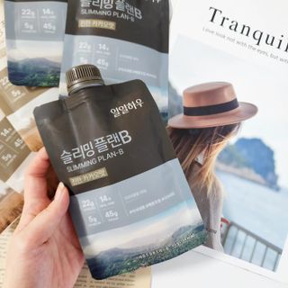 일일하우 슬리밍 플랜B 고소한 귀리맛, 진한 카카오맛 (체중조절식) — 5점을 준 리뷰어가 2023년 7월 올린 사용 사진