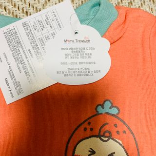 유비맘 캔디팡팡 내의/내복 상하 세트 — 5점을 준 리뷰어가 2021년 3월 올린 사용 사진
