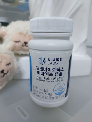 [Dr.PNT] 닥터피엔티 클레어랩스 프로바이오틱스 메타에프 [1개월분] — 5점을 준 리뷰어가 2022년 9월 올린 사용 사진