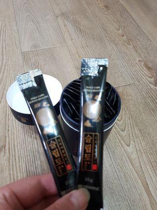 프리마인 자체 기업부설 연구소에서 찾아낸 건강한 수면의 비밀.  슬립토 플러스 30포 — 5점을 준 리뷰어가 2023년 7월 올린 사용 사진