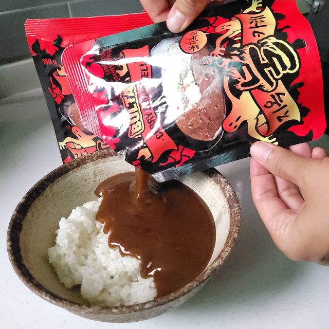 불타 지옥불카레 불지옥맛 180g x 3봉 리뷰 사진