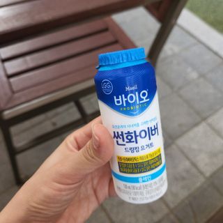 LIVE 매일바이오 썬화이버 드링킹 요거트 — 5점을 준 리뷰어가 2022년 8월 올린 사용 사진