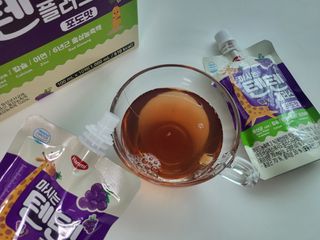 나우캠페인용 [한미사이언스] 우리 아이 튼튼, 엄마 마음 든든! 마시는텐텐 플러스 (100ml*10입) — 5점을 준 리뷰어가 2023년 12월 올린 사용 사진