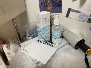 르플랑 한소쿠리초록영귤, 섭지에 유채피우다, 비자림의 아침이슬, 동백길 걷다, 협재의 아침바람 200ml 5종 중 택1 — 5점을 준 리뷰어가 2021년 8월 올린 사용 사진