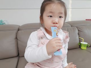 다나음 셀렌에 빠진 아연면역젤리 열대과일맛+사과맛 — 5점을 준 리뷰어가 2021년 4월 올린 사용 사진