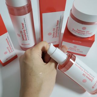 아이앤립 / EYENLIP 아이앤립 연어오일 리바이탈라이징 토너+앰플+크림 3종 세트 — 5점을 준 리뷰어가 2021년 7월 올린 사용 사진