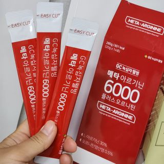 메타아르기닌 GC녹십자웰빙 메타 아르기닌 6000 플러스 오르니틴 — 5점을 준 리뷰어가 2022년 11월 올린 사용 사진