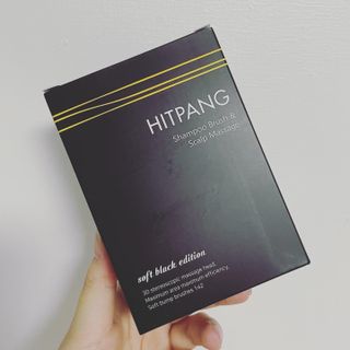 온가족 시원한샴푸 깨끗한두피 샴푸브러쉬 두피스케일링 히트팡블랙에디션 — 5점을 준 리뷰어가 2021년 8월 올린 사용 사진