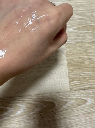 스킨큐어 산다화 순한 클렌징 동백 오일 200ml — 4.5점을 준 리뷰어가 2023년 5월 올린 사용 사진
