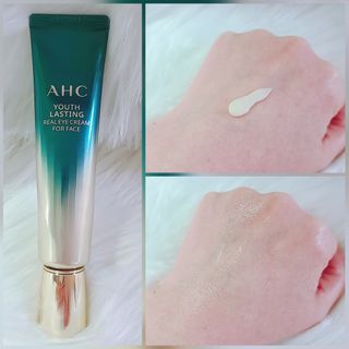 [NEW 탄력유턴 아이크림] AHC 유스 래스팅 리얼 아이크림 포 페이스 — 4점을 준 리뷰어가 2021년 2월 올린 사용 사진