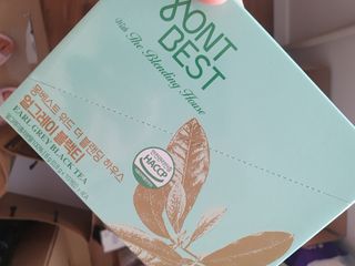 몽베스트 위드더 블랜딩 하우스 _ 얼그레이 블랙티 — 5점을 준 리뷰어가 2023년 1월 올린 사용 사진
