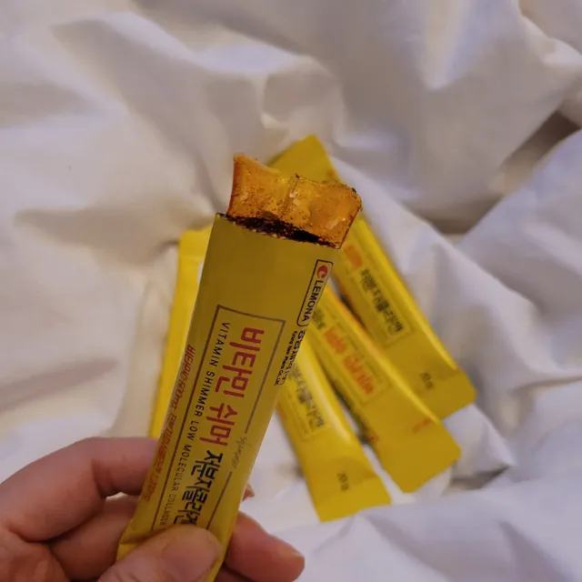 경남제약 비타민 쉬머 저분자콜라겐 20g x 30포 리뷰 사진