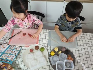 [풀무원] 토이쿠키만들기 브레드이발소 — 5점을 준 리뷰어가 2020년 12월 올린 사용 사진
