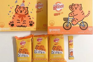 광동생활건강 [광동] 비타 500 데일리 스틱 VB, VC를 함유한 멀티비타민 30포+30포 — 5점을 준 리뷰어가 2022년 7월 올린 사용 사진
