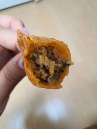 한만두 진한 해물맛 짬뽕만두 1kg — 4.5점을 준 리뷰어가 2021년 4월 올린 사용 사진