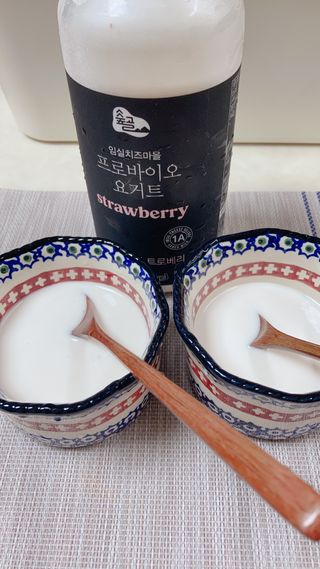 숲골 임실치즈마을 프로바이오 요거트 900ml — 5점을 준 리뷰어가 2021년 8월 올린 사용 사진