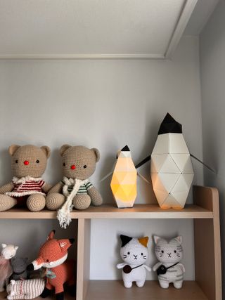[폴리곤즈] 허들린 패밀리 DIY 블록 세트 (허들린 펭귄 블록+미니허들린 펭귄 블록) — 5점을 준 리뷰어가 2022년 4월 올린 사용 사진