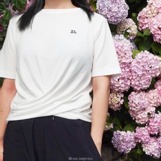 더그린랩 WOMEN TWIST MODAL SHORT SLEEVE — 3.5점을 준 리뷰어가 2023년 6월 올린 사용 사진