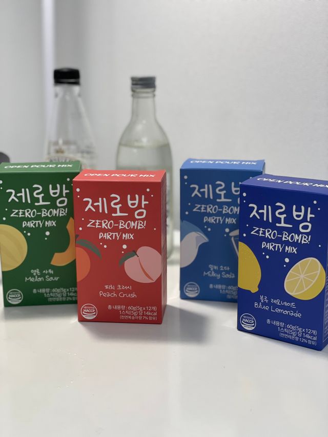 제로밤 4종 5g x 12개입 리뷰 사진