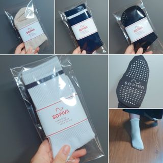 SOPIVA 소피바 요가,필라테스 양말 — 5점을 준 리뷰어가 2021년 6월 올린 사용 사진