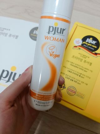 프리미엄 마사지젤 pjur 퓨어젤 — 5점을 준 리뷰어가 2021년 1월 올린 사용 사진