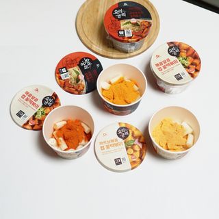 프리 [요리궁리] 타입 B (매콤,치즈,매콤까르보) 꽃떡볶이 6개입 세트 — 5점을 준 리뷰어가 2024년 12월 올린 사용 사진