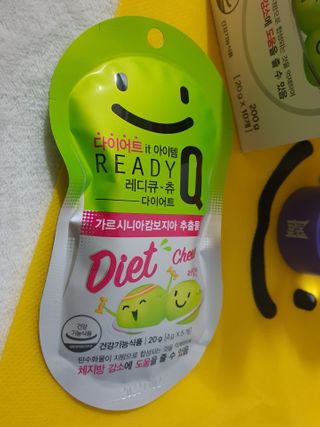 레디큐 다이어트 츄 젤리 가르시니아 5입 X 10팩 — 5점을 준 리뷰어가 2021년 2월 올린 사용 사진