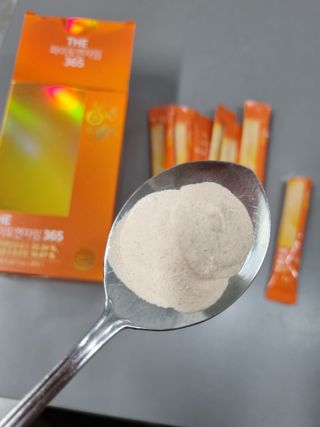 [닥터루템]맛있는 파인애플맛 과채효소 THE파이토엔자임365 1box (30포) — 4.5점을 준 리뷰어가 2022년 9월 올린 사용 사진