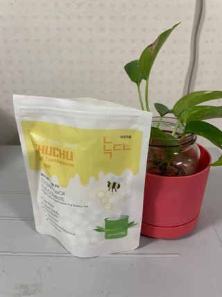 녹다 츄츄고체치약 150정 프로폴리스 죽염 씹는 치약 — 5점을 준 리뷰어가 2022년 12월 올린 사용 사진