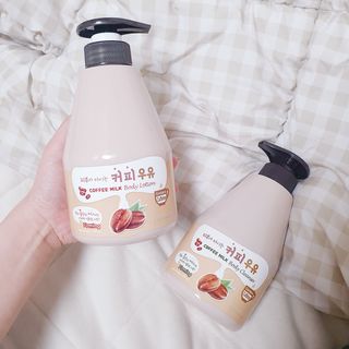 [과일나라] 피부가 마시는 커피우유 바디클렌저&바디로션 — 5점을 준 리뷰어가 2022년 3월 올린 사용 사진