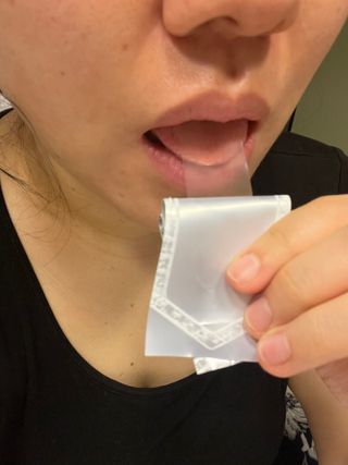 메디포스트 모비타 글루타치온 이지 필름형 30매 — 5점을 준 리뷰어가 2023년 1월 올린 사용 사진